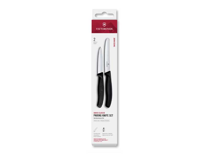 Set 2 pièces Victorinox Swiss Classic noir