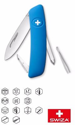 Couteau suisse Swiza D02 bleu