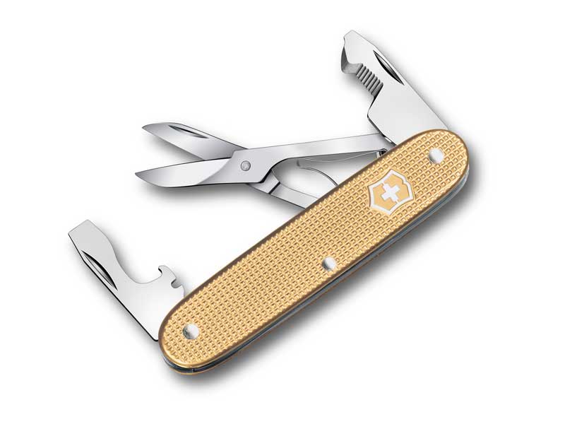 Couteau Victorinox Companion Slim alox doré