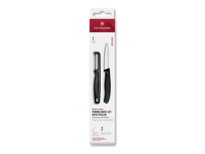 Set 2 pièces Victorinox Swiss Classic noir