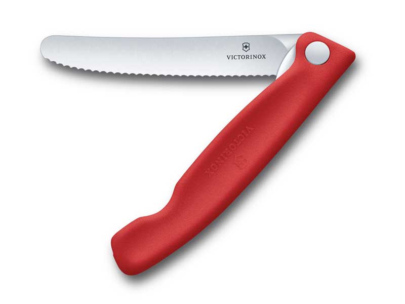 Couteau office pliant Victorinox Swiss Classic 11 cm - manche rouge