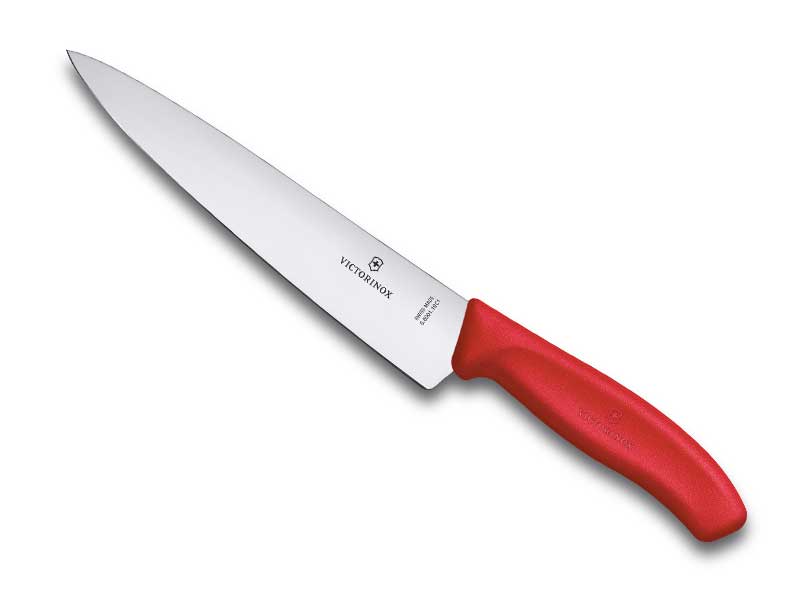 Couteau découper Victorinox Swiss Classic 19 cm - manche rouge