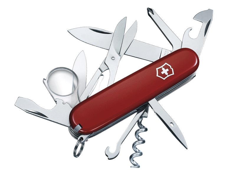 Couteau suisse Victorinox Explorer - Manche rouge