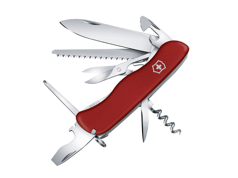 Couteau suisse Victorinox Outrider rouge - rouge