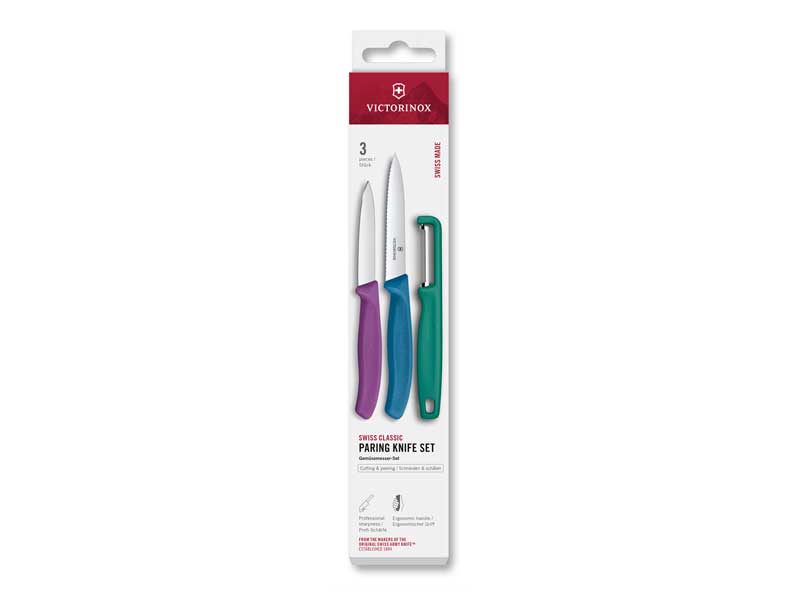 Set 3 pièces Victorinox Swiss Classic assortis
