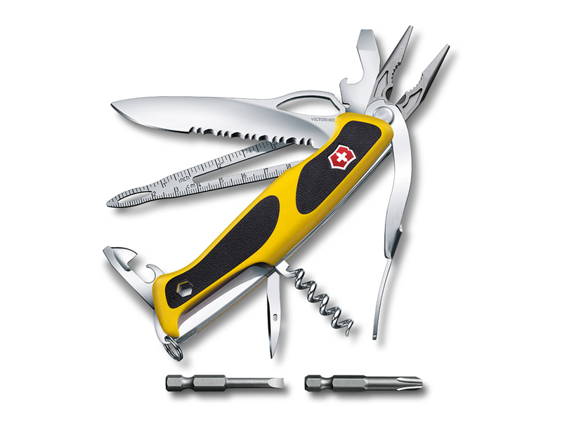 Couteau pliant Victorinox Rangergrip Boatsman - manche bi-matière 130 mm