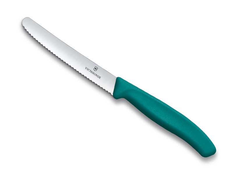 Couteau tomate Victorinox Swiss Classic 11 cm - manche vert