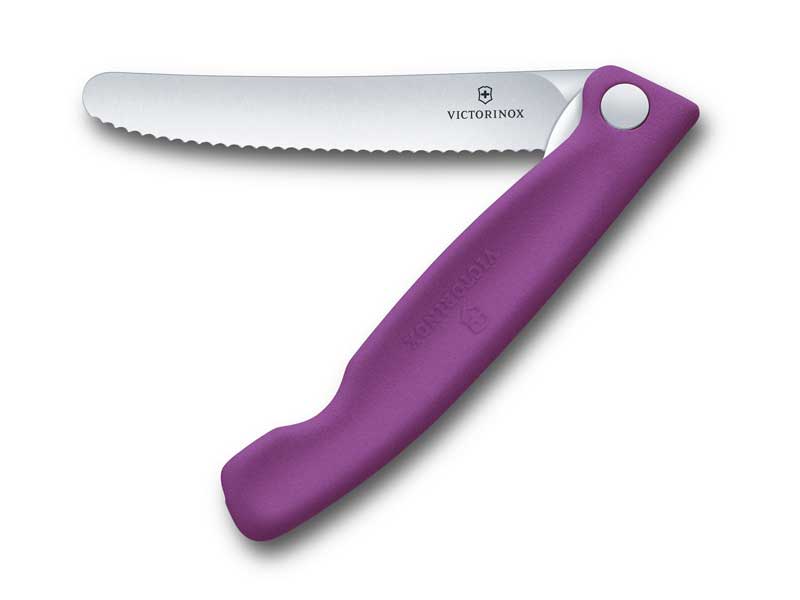 Couteau office pliant Victorinox Swiss Classic 11 cm - manche violet