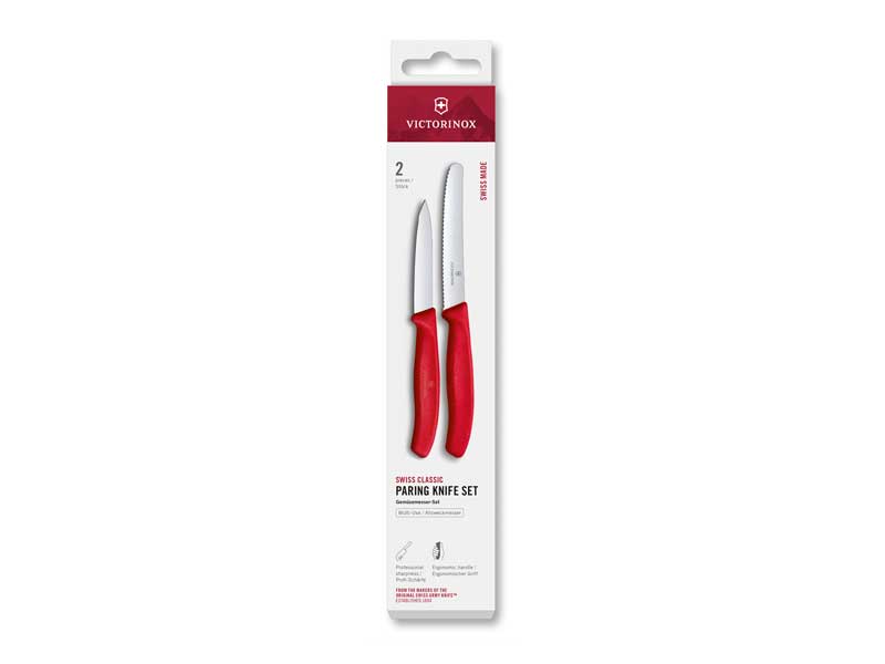 Set 2 pièces Victorinox Swiss Classic rouge