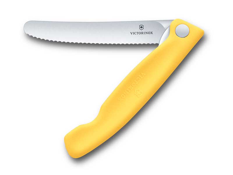 Couteau office pliant Victorinox Swiss Classic 11 cm - manche jaune