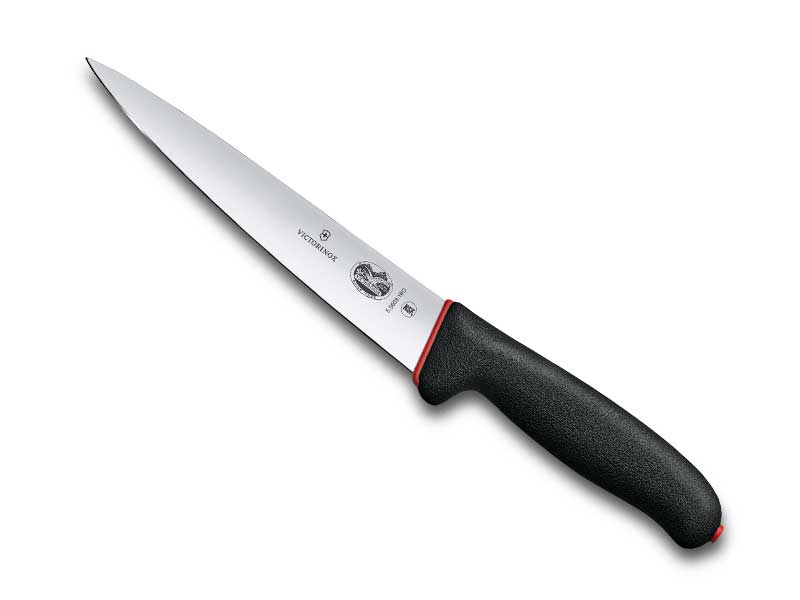 Couteau saigner Victorinox lame 18 cm - manche Dual Grip