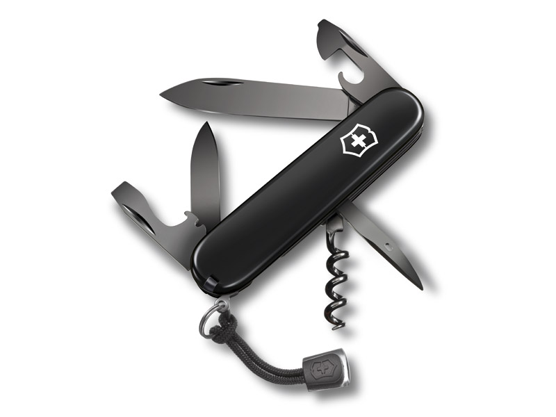 Couteau suisse Victorinox Spartan Onyx Black Edition - noir