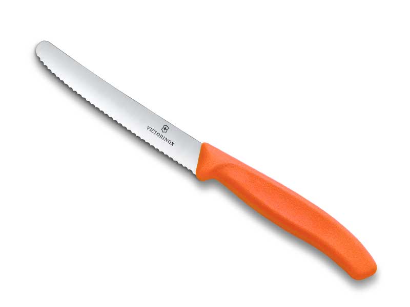 Couteau tomate Victorinox Swiss Classic 11 cm - manche orange