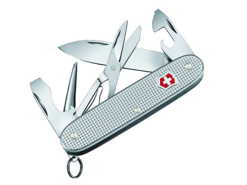 Couteau multifonctions Victorinox Pioneer X - manche 93 mm alox gris