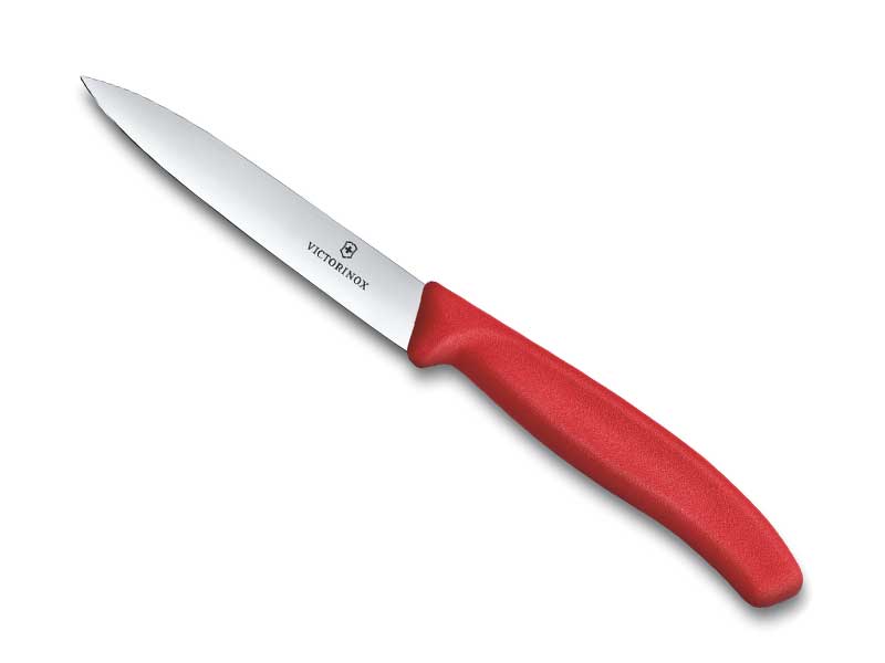 Couteau office Victorinox Swiss Classic 10 cm - manche rouge