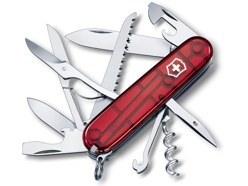 Couteau suisse Victorinox Huntsman - rubis