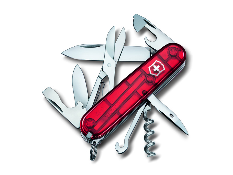 Couteau suisse Victorinox Climber rubis - rouge
