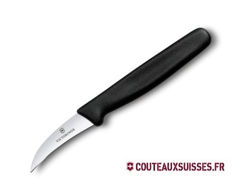 Couteau bec d'oiseau Victorinox - manche fibrox Noir